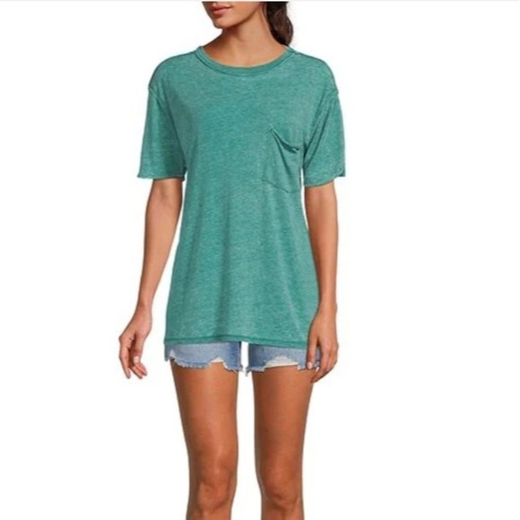 Free People Tops - Free People Movement Vella Tee in cypress size S- US size 4-6